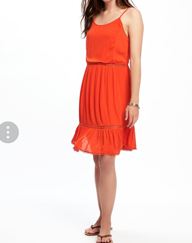 Crepe sun dress